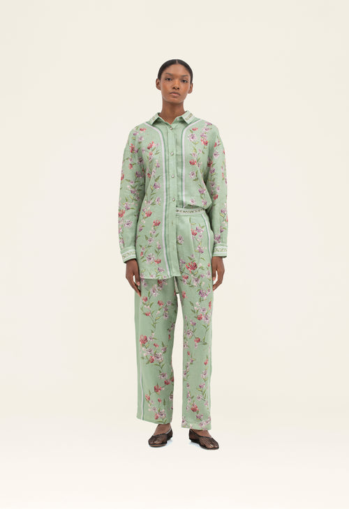 Main image -   Aurora-Cecilia-Honeysuckle-Shirt-17587-1