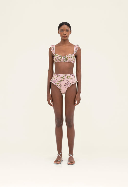 Main image -   Aurora-Kiwi-Wisteria-Bikini-Top-17539-1