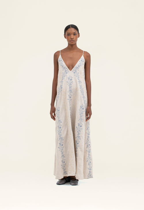 Main image -   Aurora-Soledad-Bougainvillea-Maxi-Dress-17594-1
