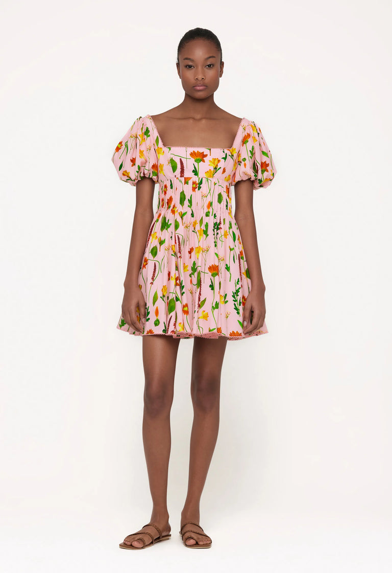 Caramelo-Primavera-Cotton-Mini-Dress-12065-1 - 1