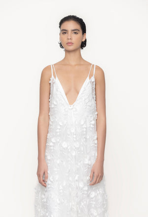 Hierbaluisa-Diente-De-Leon-Organza-Maxi-Dress-11263