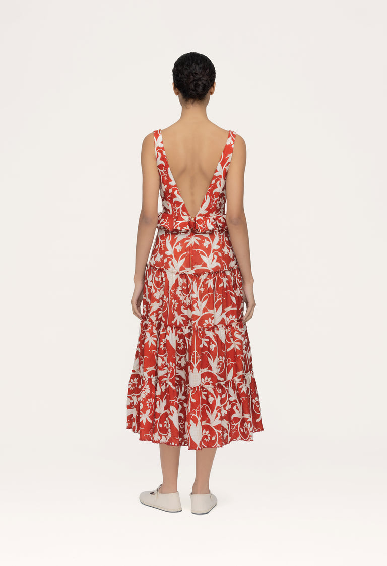 Lago-Maiz-Midi-Dress-14198 - 3