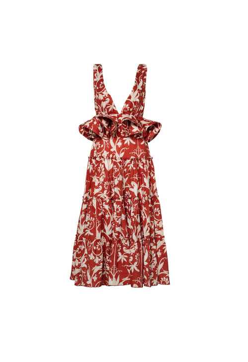Hover Alternative image -   Lago-Maiz-Midi-Dress-14198-HOVER