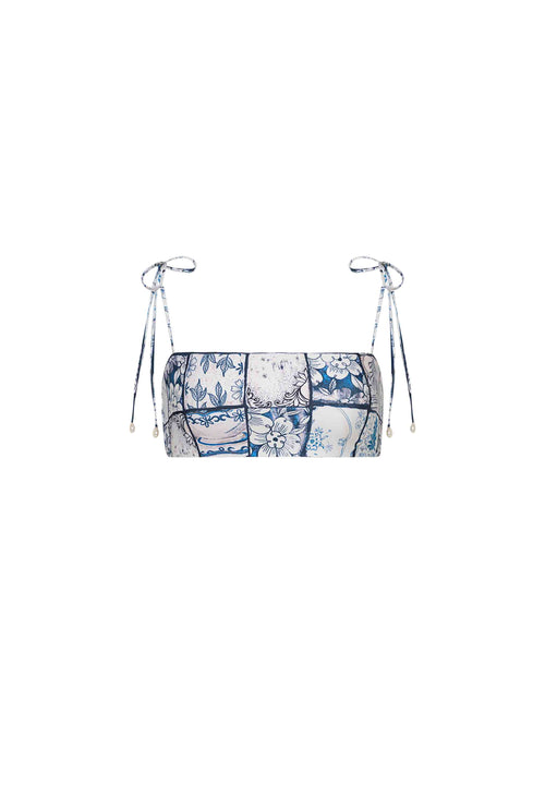 Hover Alternative image -   Primavera-Porcelana-Embroidered-Bikini-Top-13457-HOVER