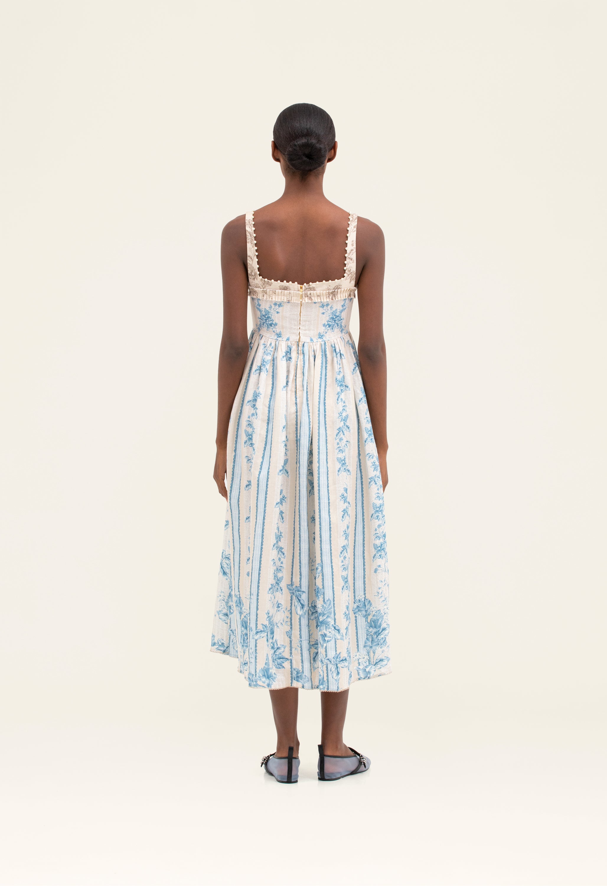 Aurora-Barbara-Bougainvillea-Midi-Dress-17605-4