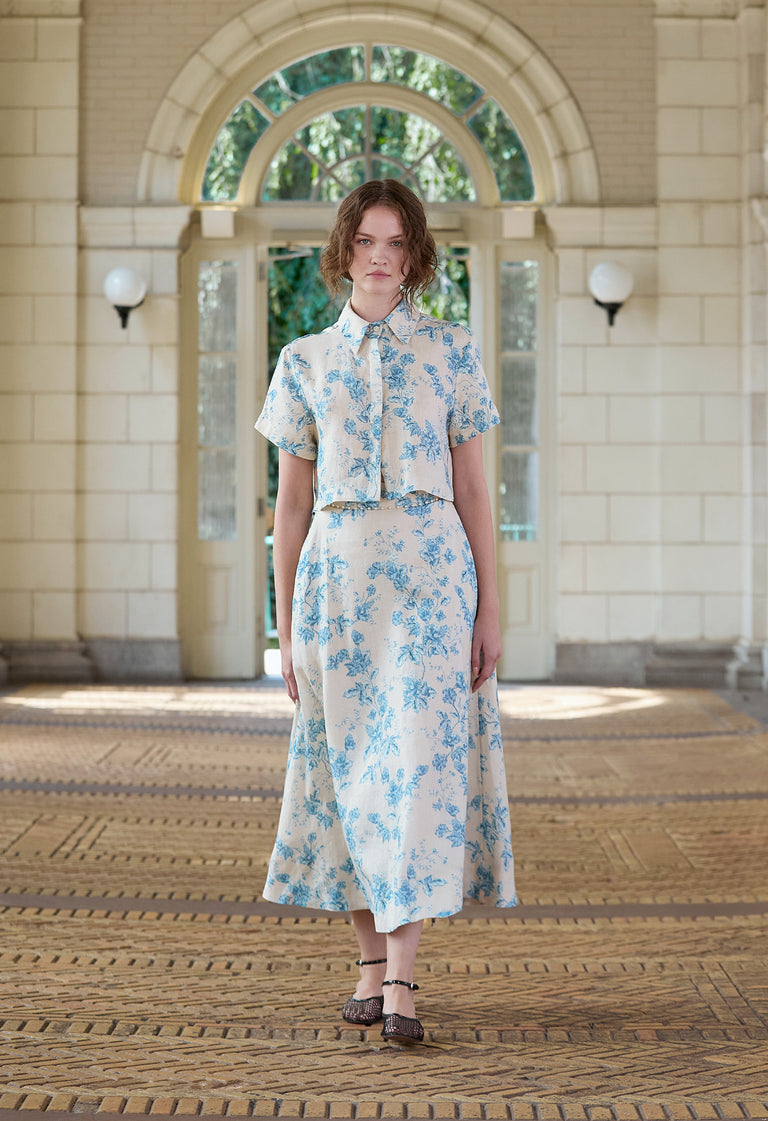 Aurora-Bergamota-Bougainvillea-Maxi-Skirt-17602-2 - 2
