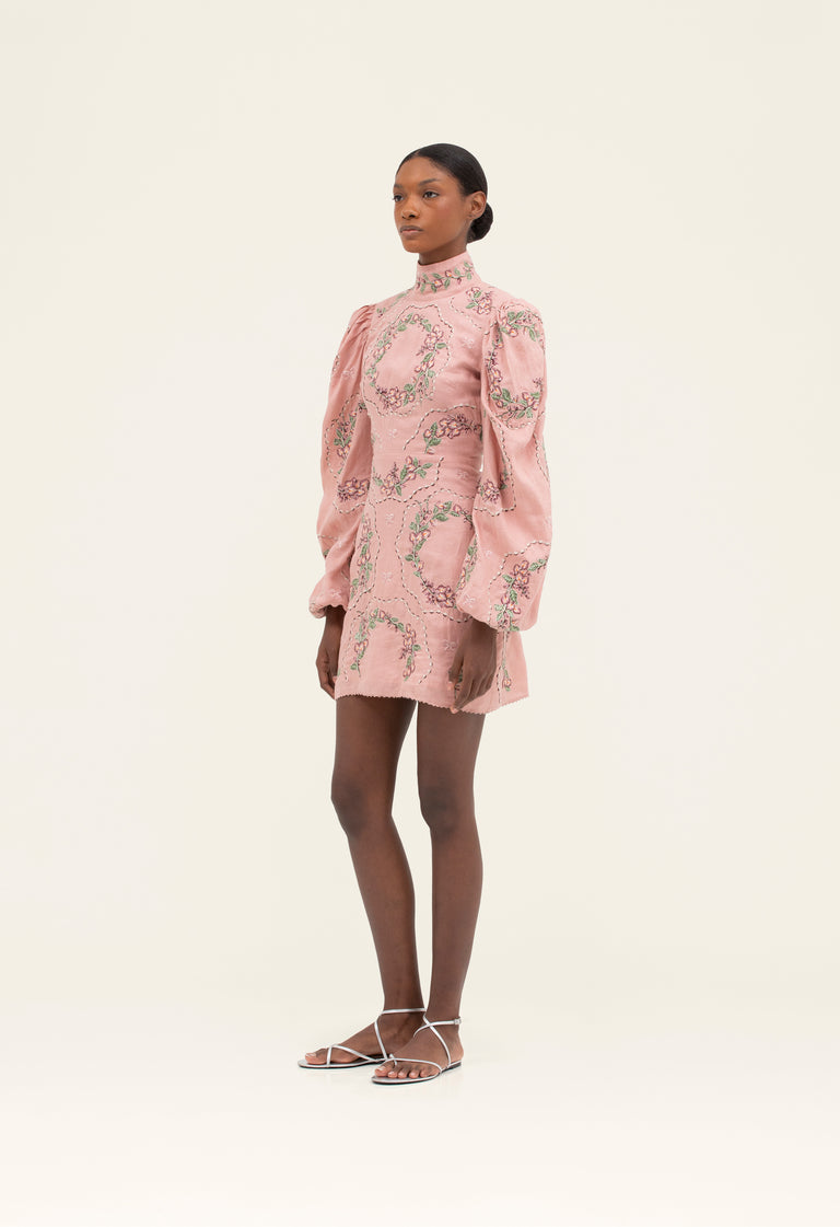 Aurora-Guaba-Wisteria-Mini-Dress-17548-3 - 3