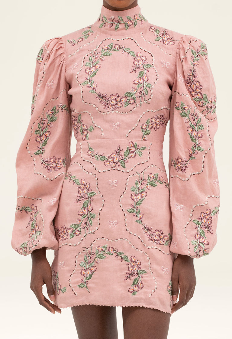 Aurora-Guaba-Wisteria-Mini-Dress-17548-5 - 5