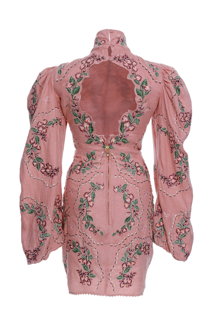 Aurora-Guaba-Wisteria-Mini-Dress-17548-7 - 7