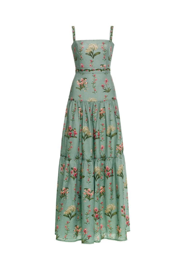Lima Orquidea Maxi Dress | Agua by Agua Bendita – AGUA by