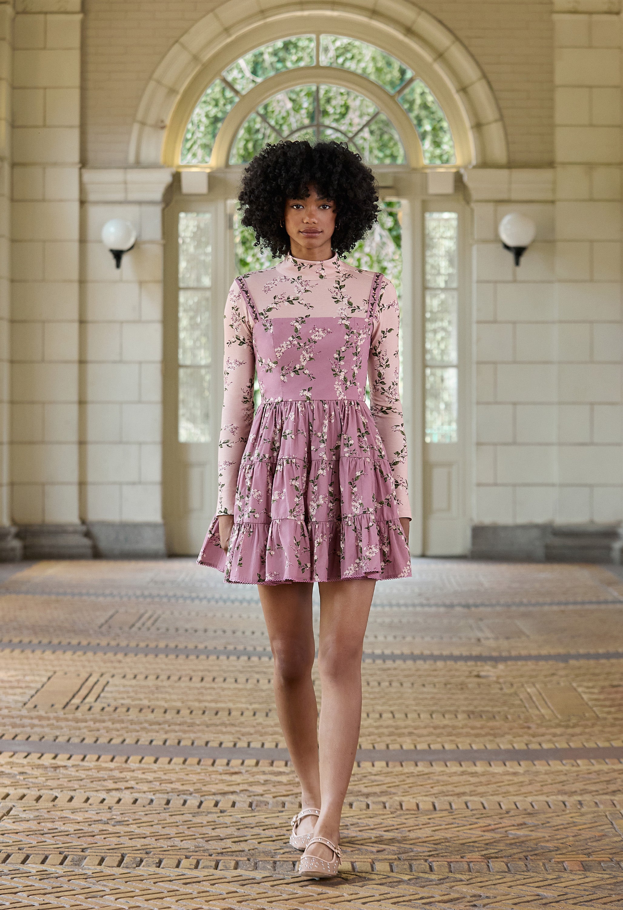 Lima Wisteria Mini Dress XL