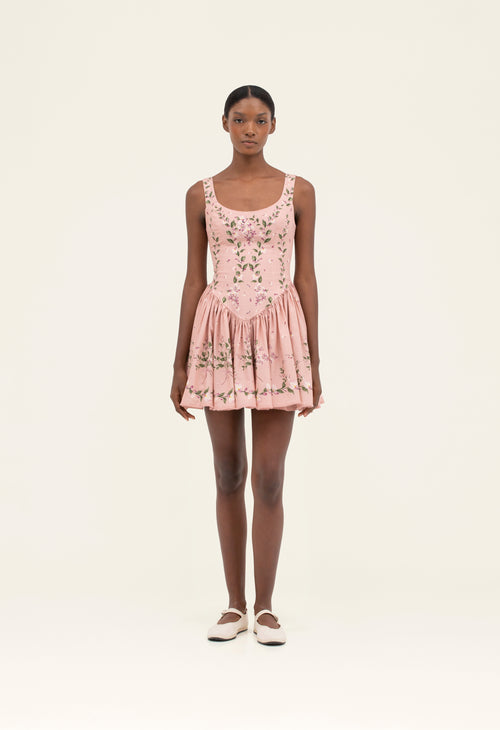 Main image -   Aurora-Pluma-Wisteria-Mini-Dress-17546-1 