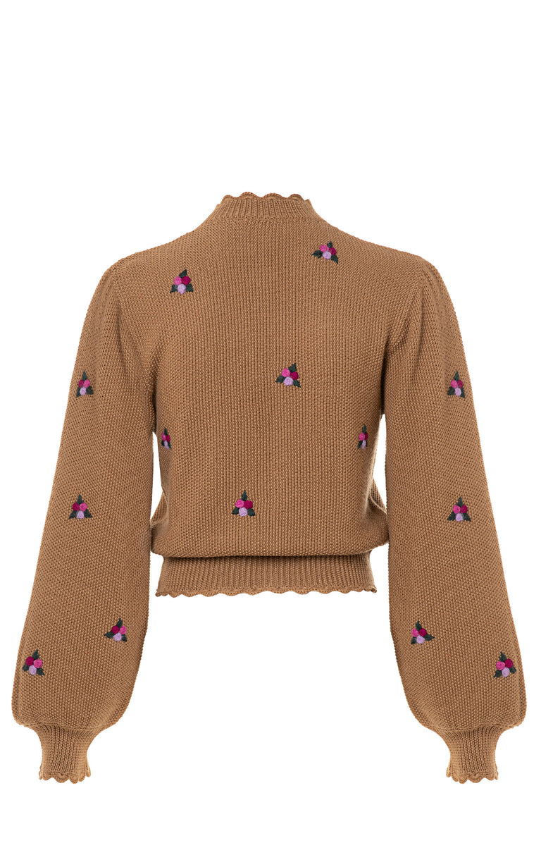 ジャケット・アウター herlipto Cotton-Blend Jacquard Cardigan herlipto Cotton-Blend Jacquard Cardigan
