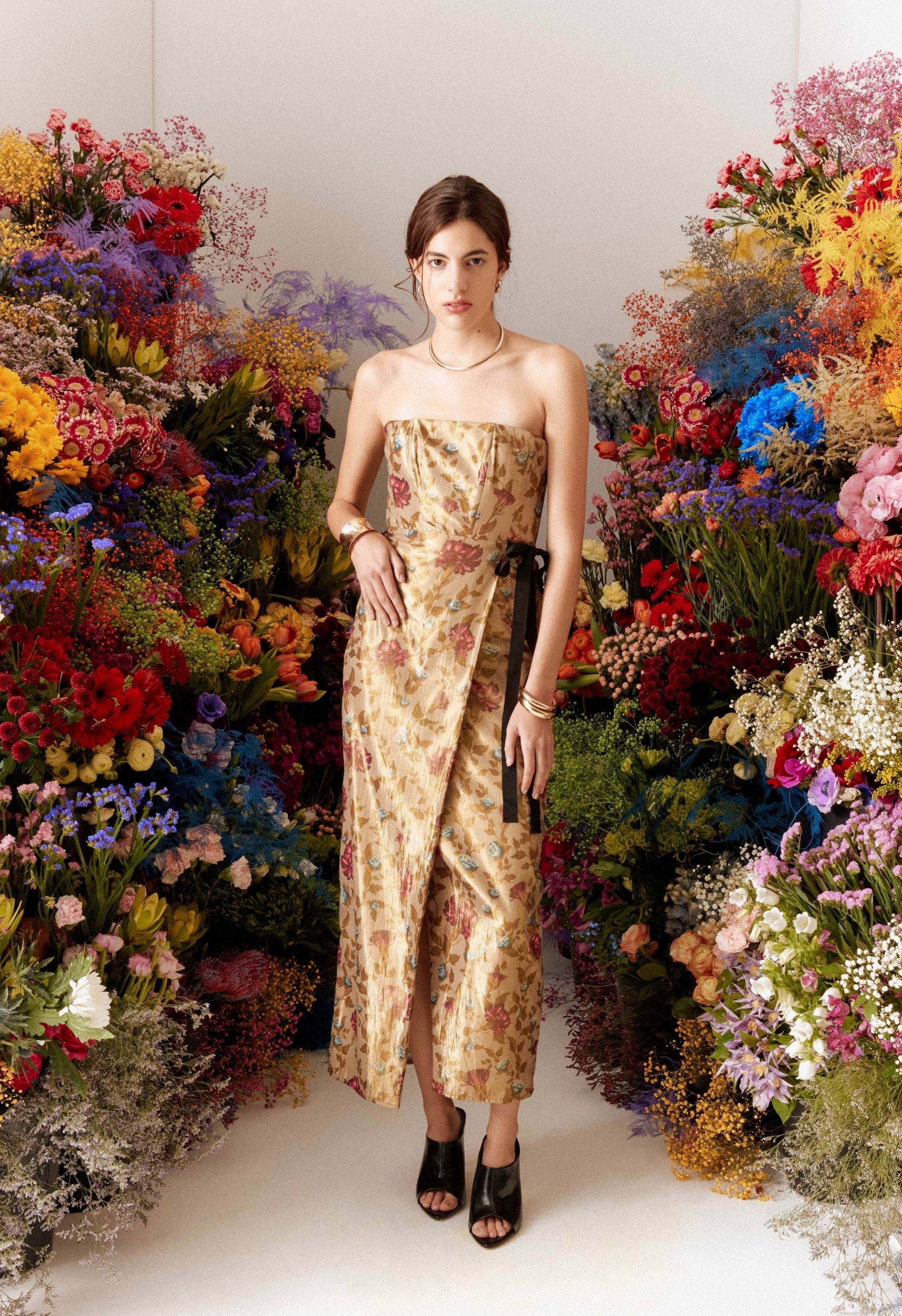 Cinéfila Memoria Mazi Dress – AGUA by Agua Bendita International