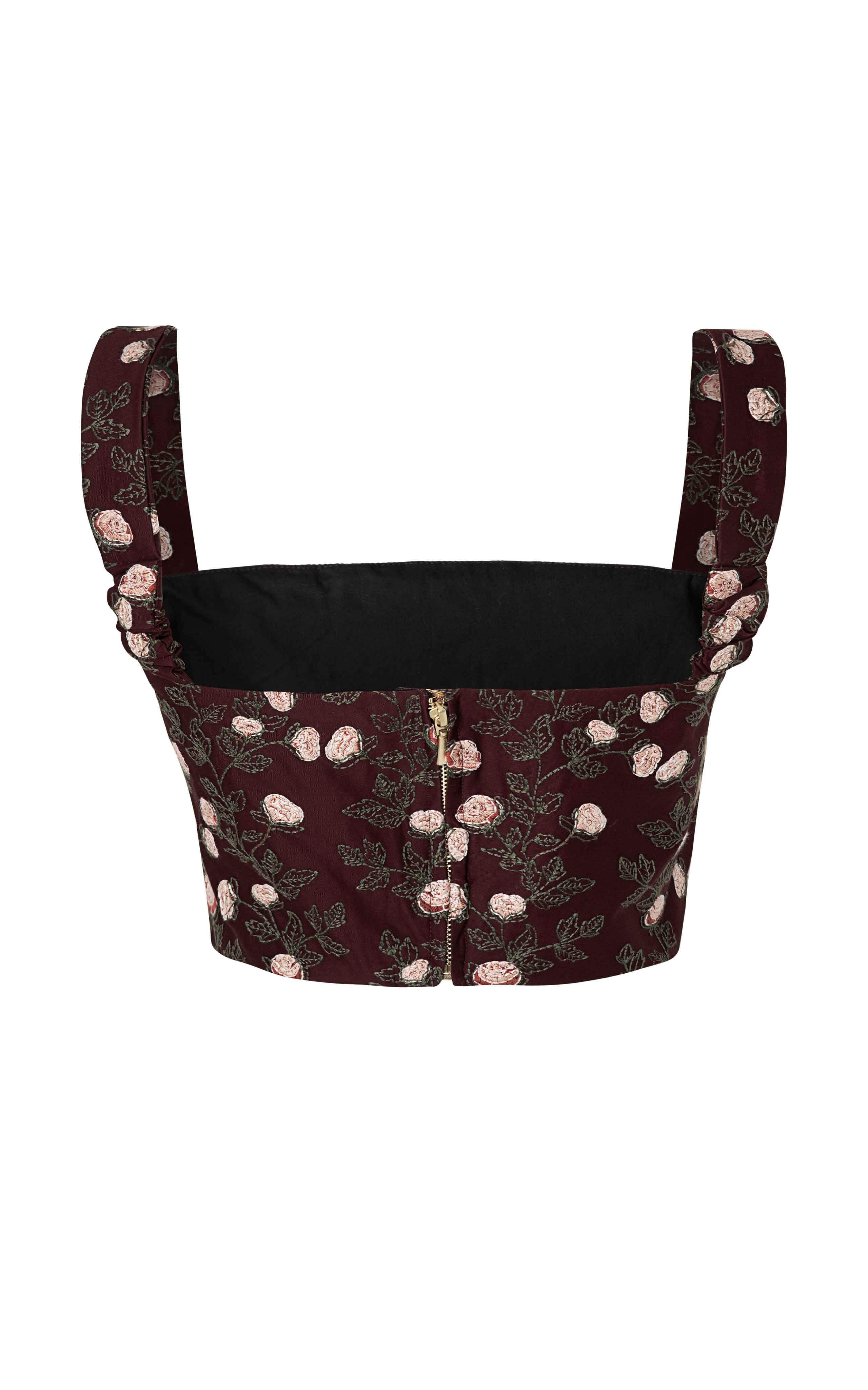 Luciana Colibrí Embroidered Top – AGUA by Agua Bendita International