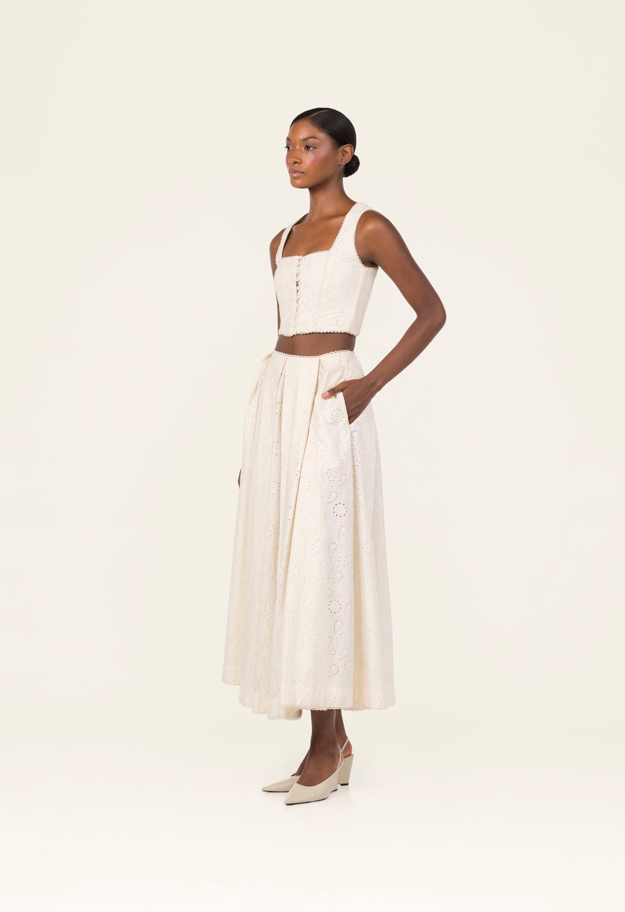 DELTA Playa Maxi Skirt | 21997 | AGUA by Agua Bendita – AGUA by