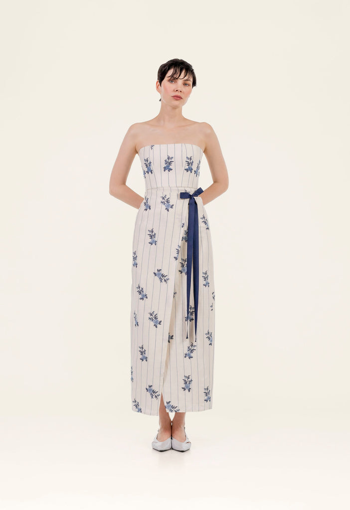 agua by agua bendita cinefila madera maxi dress Agua by Agua Bendita Cinefila Madera Dress