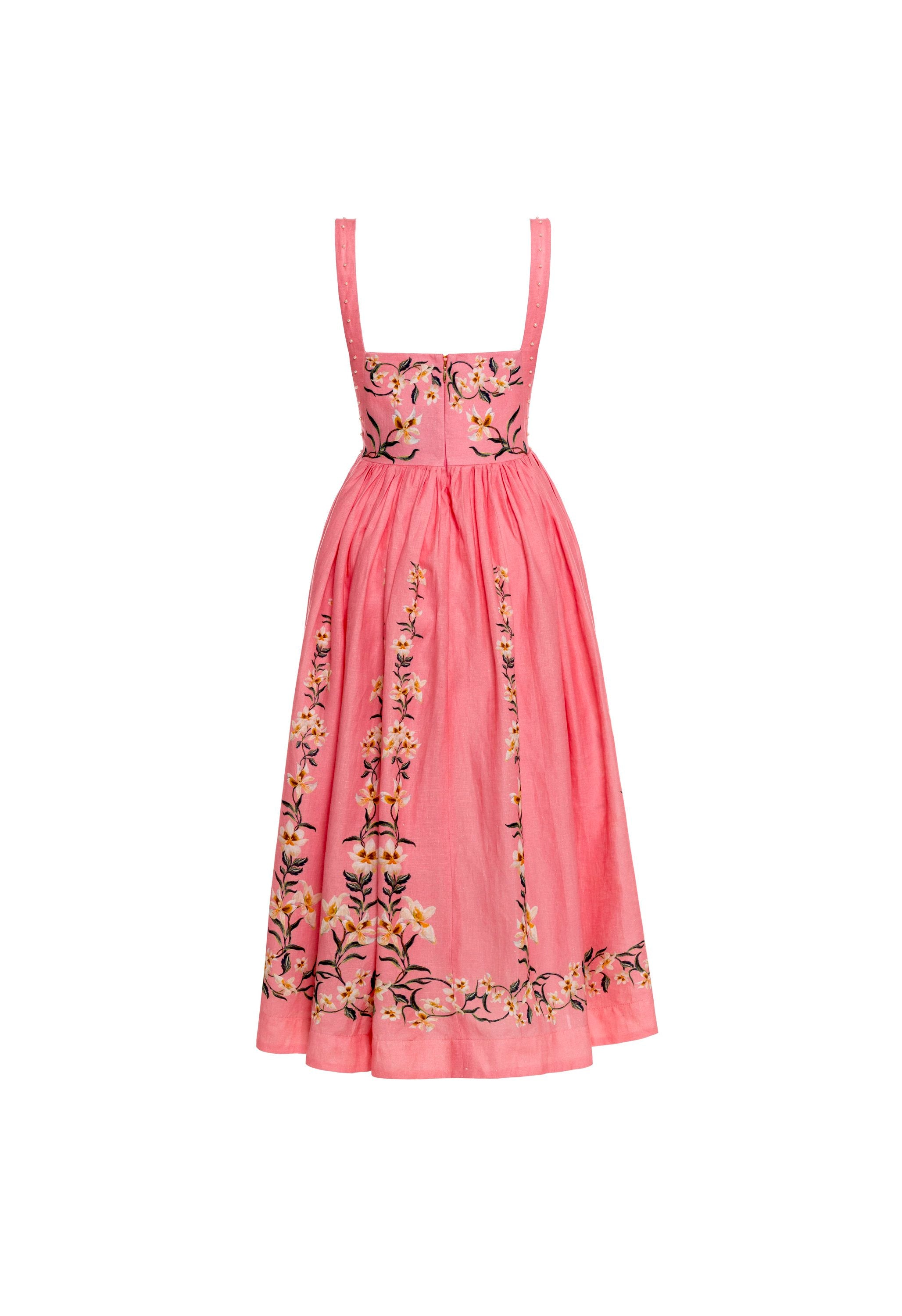 【Daisyさま】vintage teria ♡ 桃色ピンクりぼんの テリアさん Mielero Promesa Midi Dress | 20902 | AGUA by Agua Bendita) – AGUA