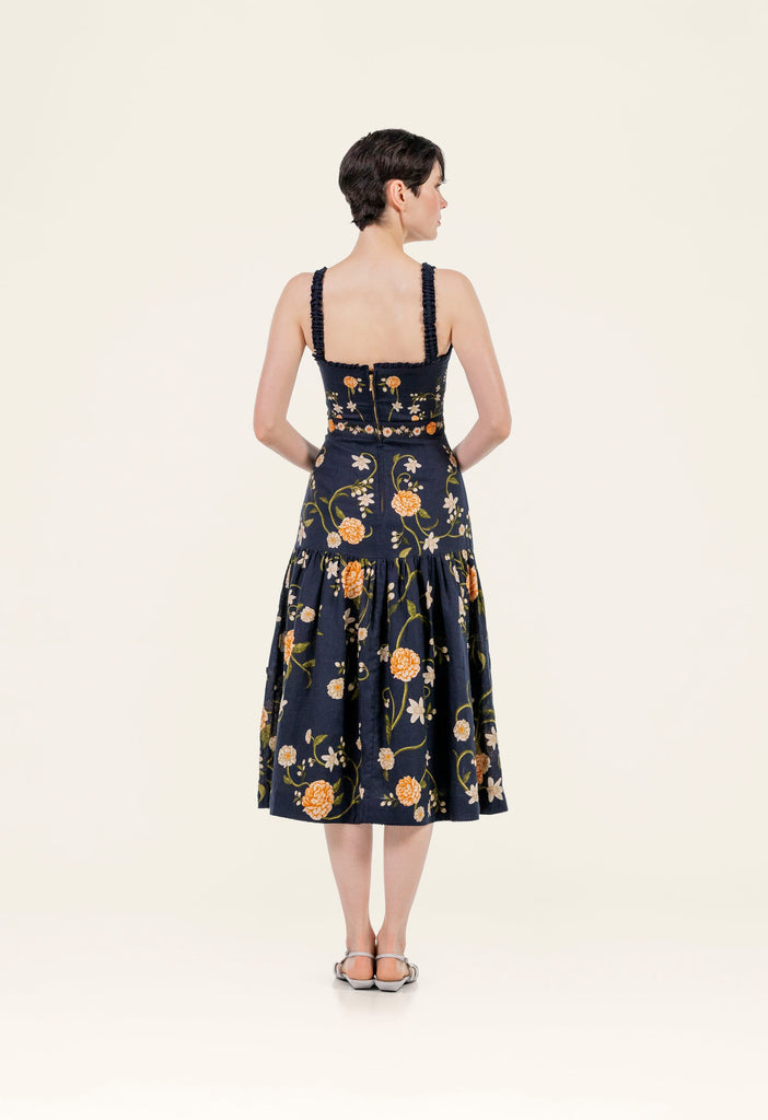 maria midi dress Agua by Agua Bendita Valle Nispero Midi Dress Valle / XL