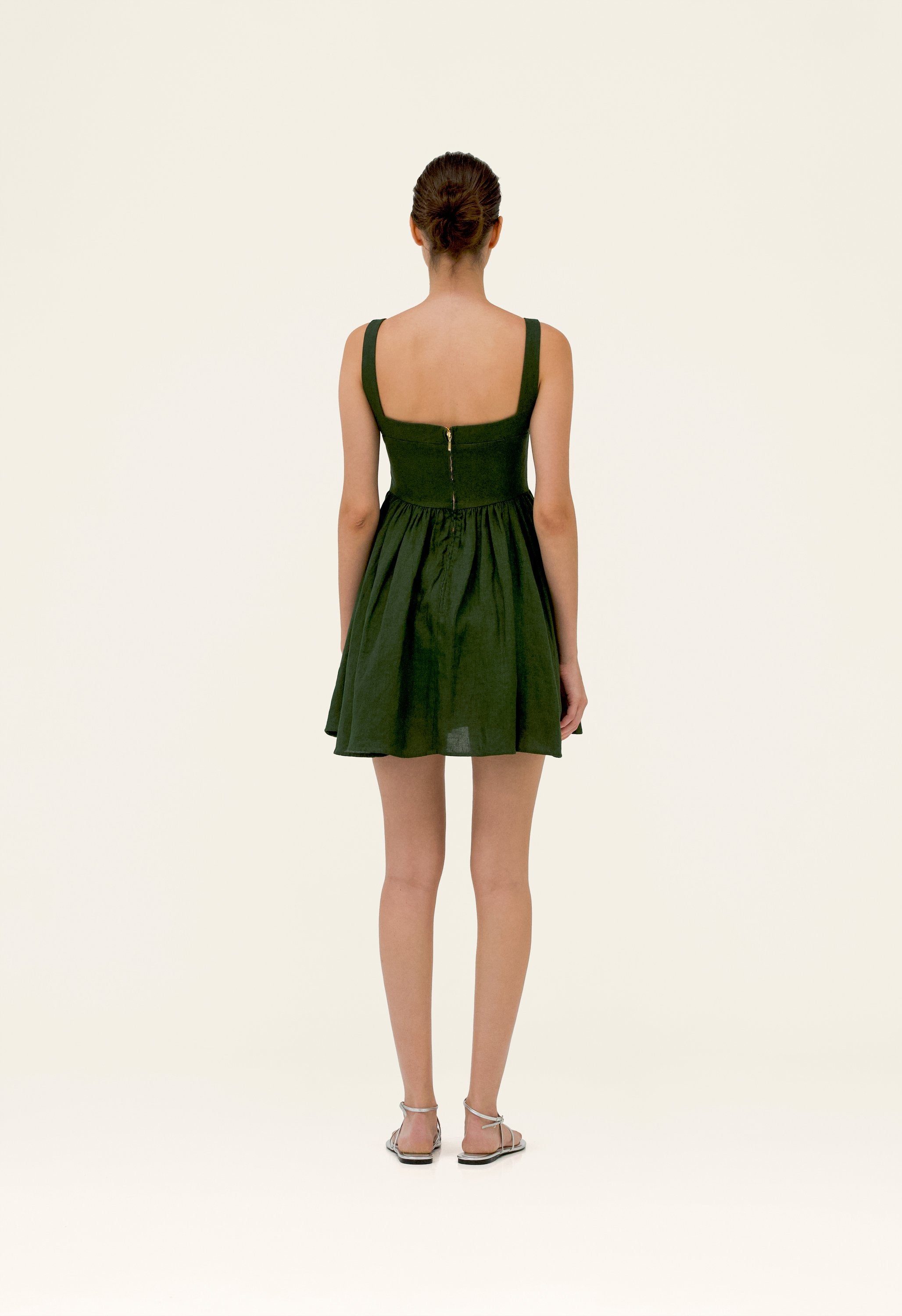 Hierbabuena Gardenia Mini Dress L Hierbabuena Gardenia Mini Dress L