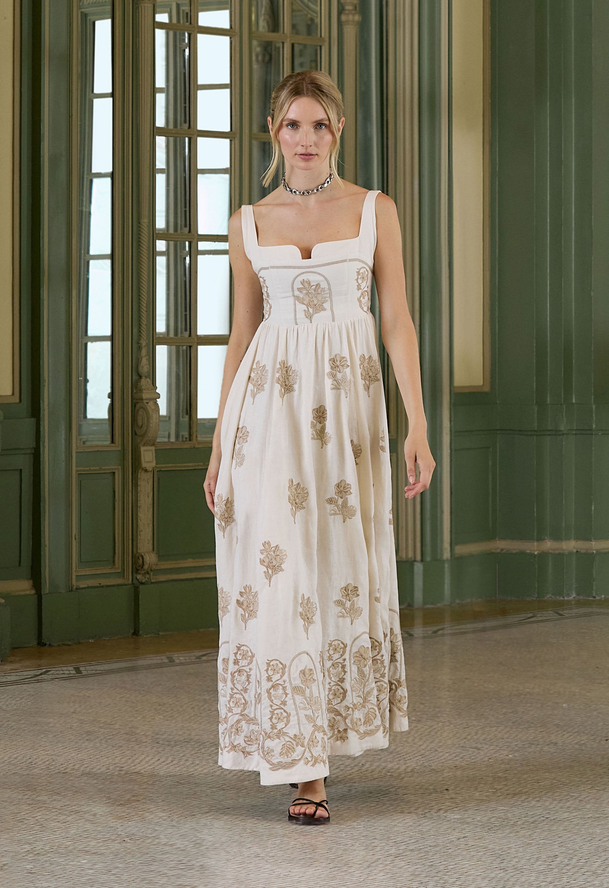Jaspe Madera Maxi Dress M