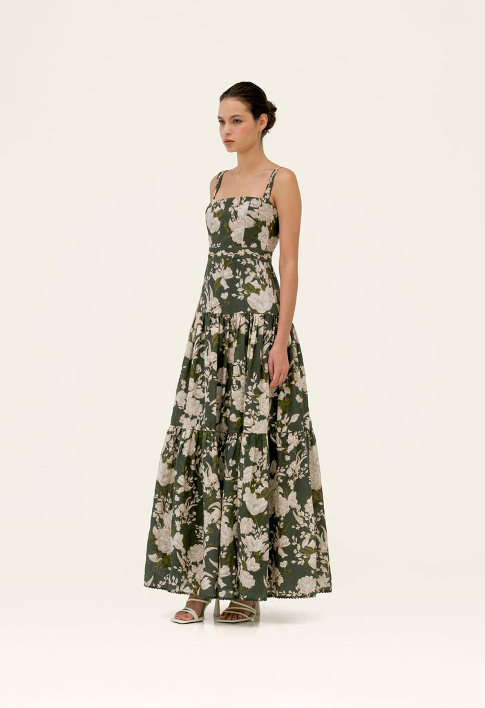 Lima Gardenia Maxi Dress L Lima Gardenia Maxi Dress L