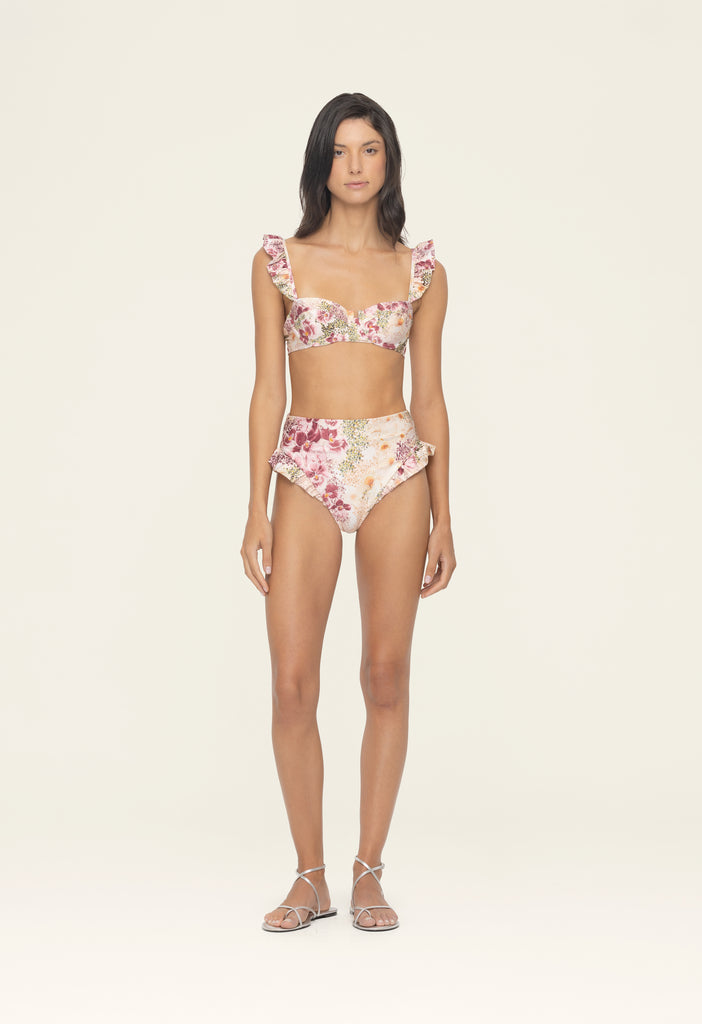 [QUA VINO]★24SS★韓国人気★Pool-time Bikini Bottom Veranera-Jengibre-Florecer-
