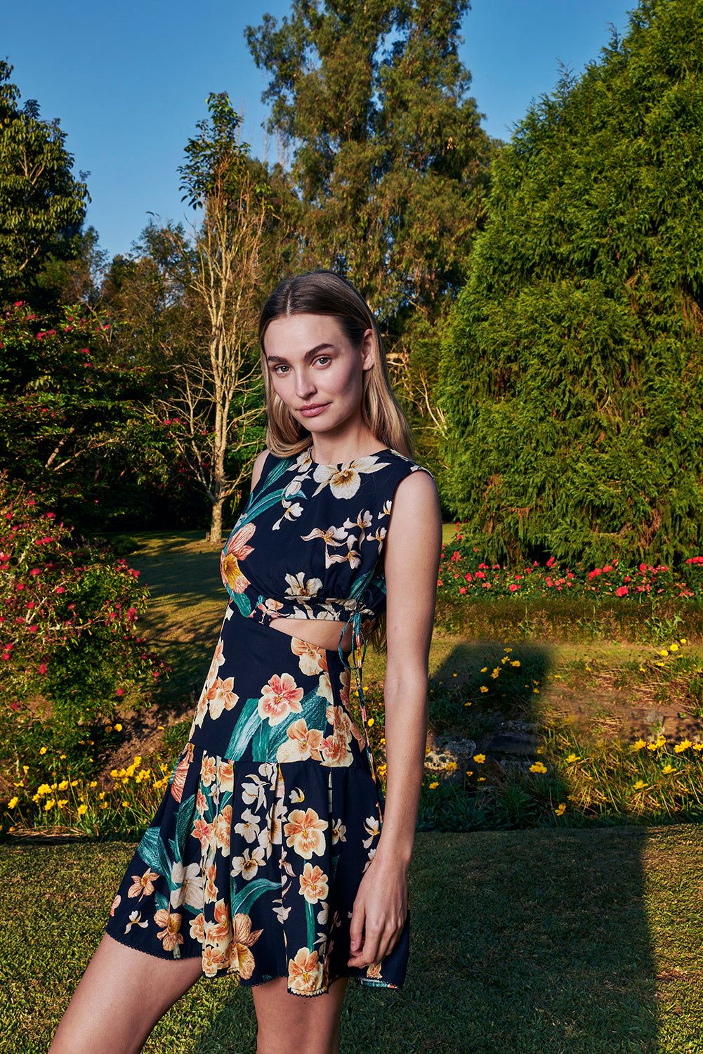 Agua Bendita Otono Mini Dress - Danza Agua Bendita Otono Mini Dress - Danza