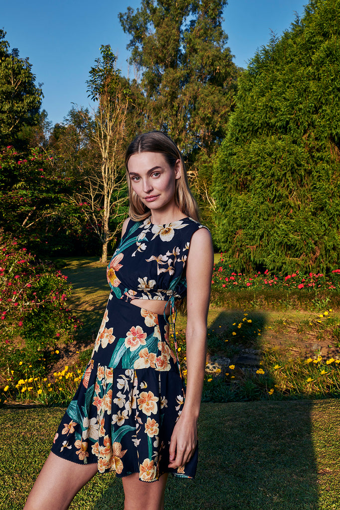 Agua Bendita Otono Mini Dress