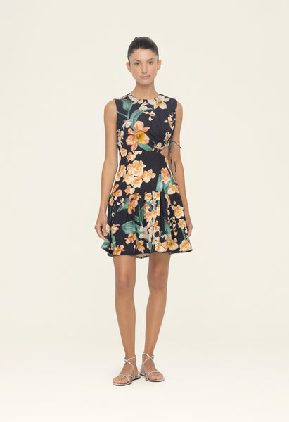 danza mini dress blue Agua Bendita Otono Mini Dress