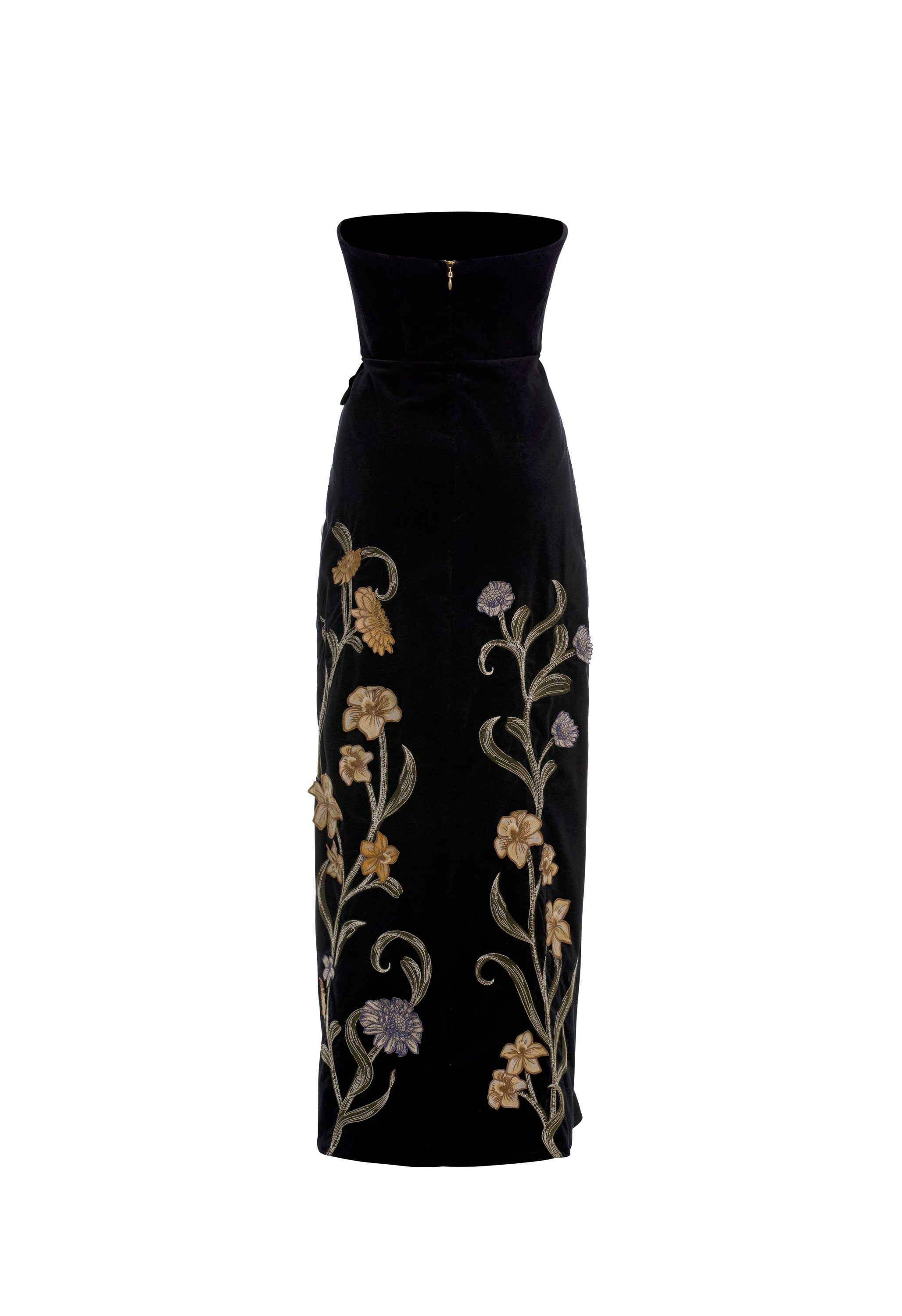 agua by agua bendita cinefila madera maxi dress Agua by Agua Bendita Cinefila Madera Dress