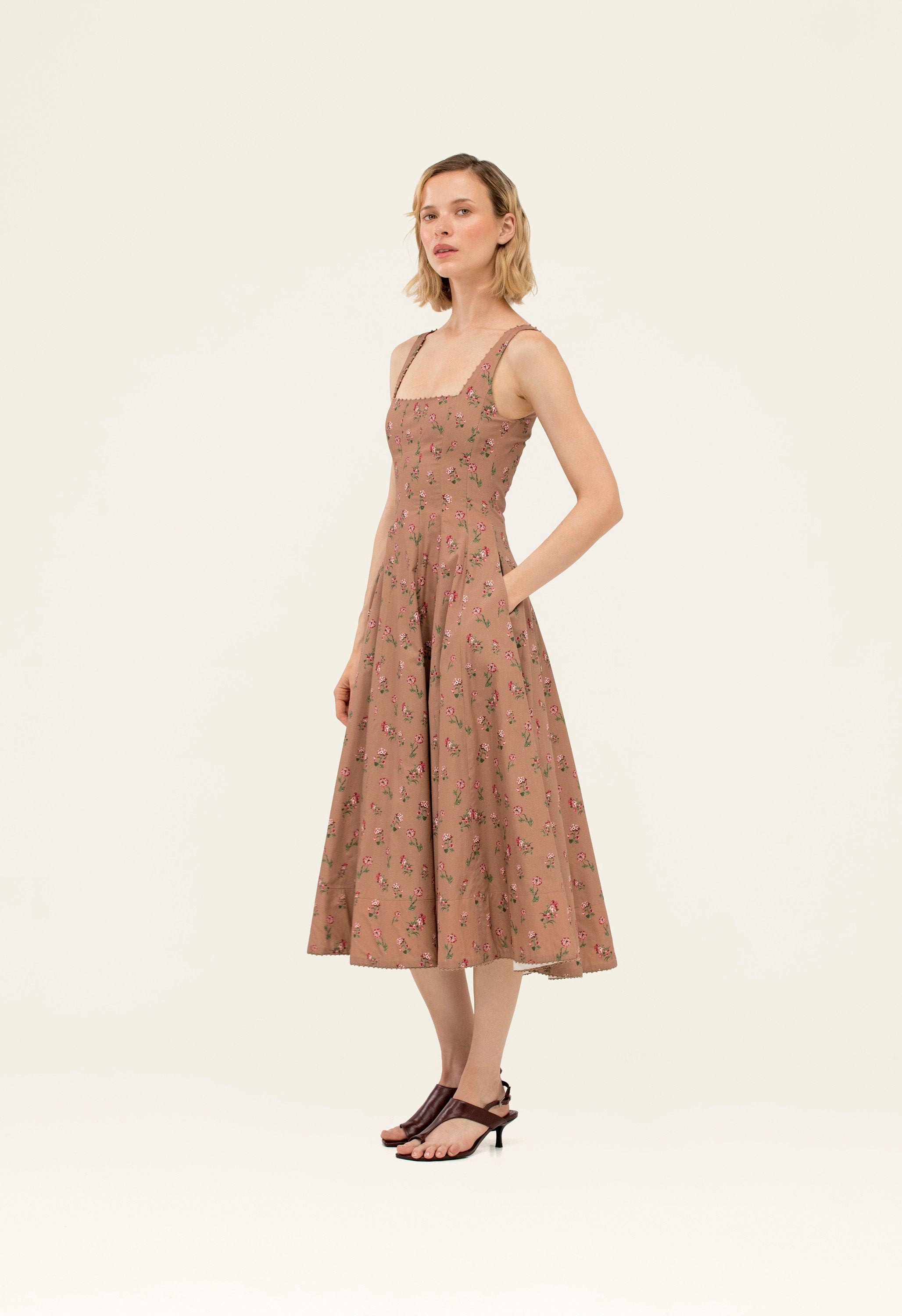 anchorage midi dress Vesina Midi Dress Bottoms Up Boutique
