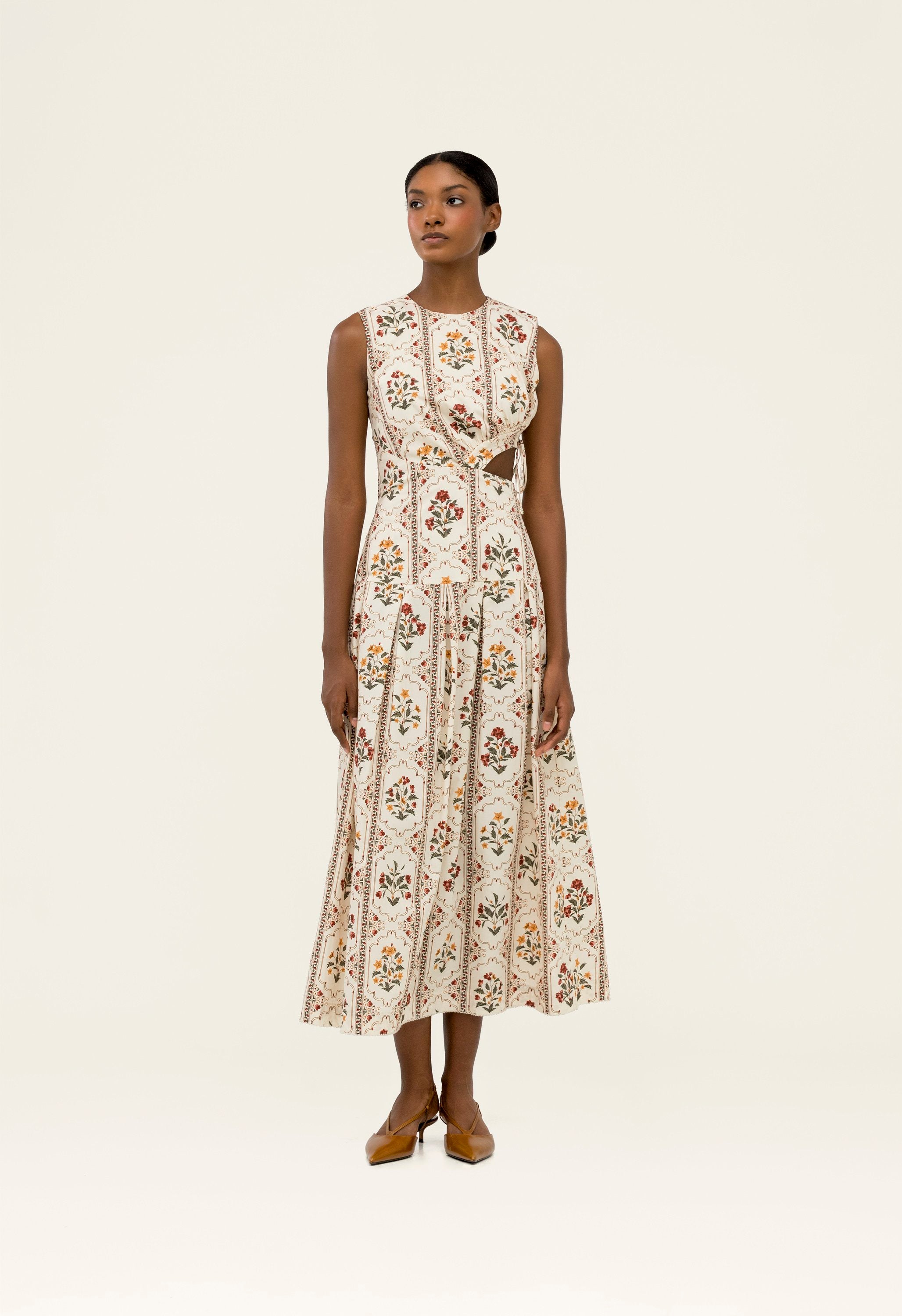 Otoño Andes Midi Dress | AGUA by Agua Bendita | 20315 – AGUA by