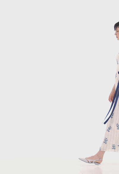 agua by agua bendita cinfila printed linen maxi dress Cinefila Valle Maxi Dress XL