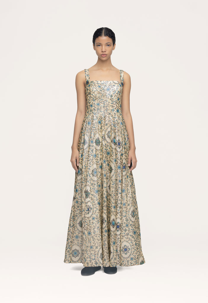 Aguamarina Platero Maxi Dress