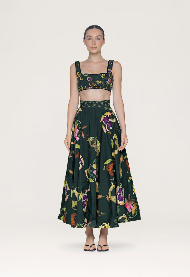 Amanda-Marina-Embroidered-Cropped-Top-13387 - 1