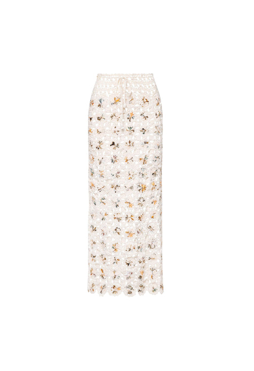 Hover Alternative image -   Arroyo-Caracola-Embroidered-Maxi-Skirt-13452-HOVER 