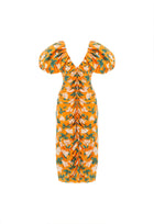 Camelia-Sabanero-Dorado-Viscose-Jacquard-Midi-Dress-11206-HOVER