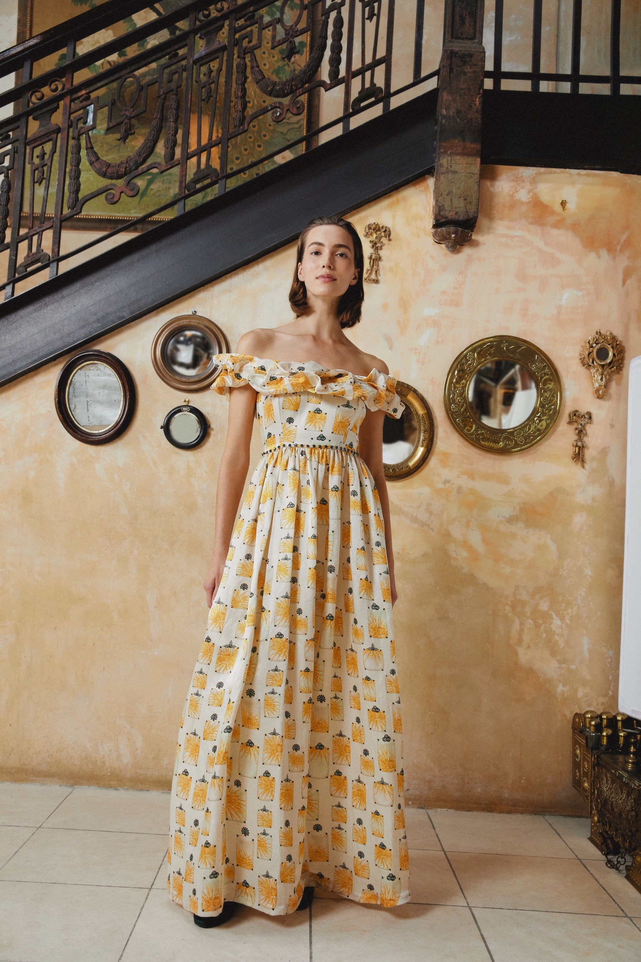 Espliego Bisuteria Maxi Dress | Agua by Agua Bendita – AGUA by