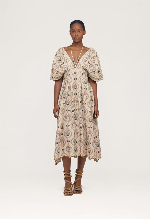 Main image -   Federica-Cotton-Midi-Dress-12646 