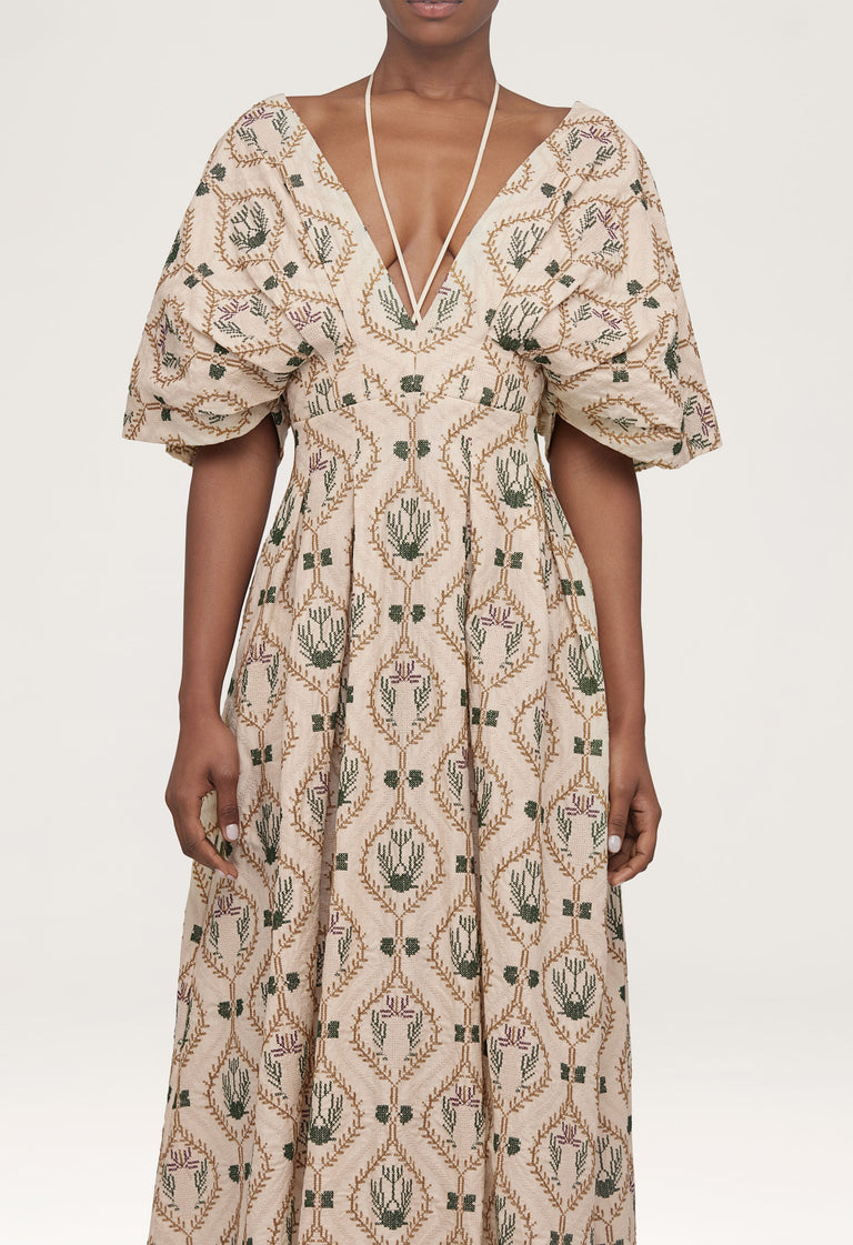 Federica-Cotton-Midi-Dress-12646 - 3