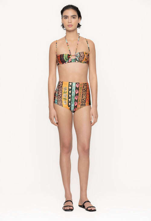 Main image -   Geranio-Libros-Recycled-Polyester-Bikini-Bottom-11232 