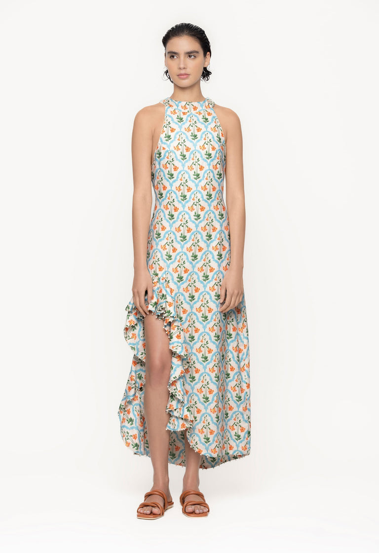 Gerbera-Sabanero-Atardecer-Linen-Maxi-Dress-11216 - 1
