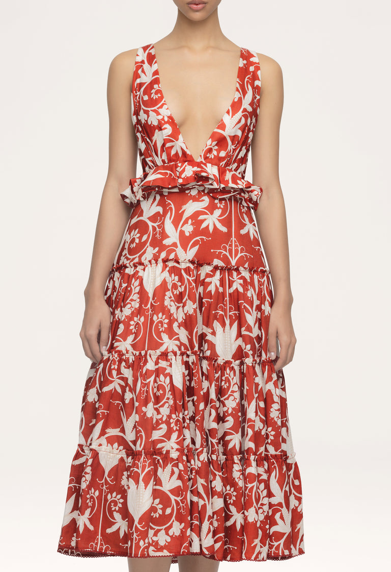 Lago-Maiz-Midi-Dress-14198 - 4