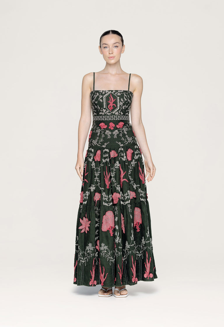 Lima-Encaje-Embroidered-Maxi-Dress-13416 - 1