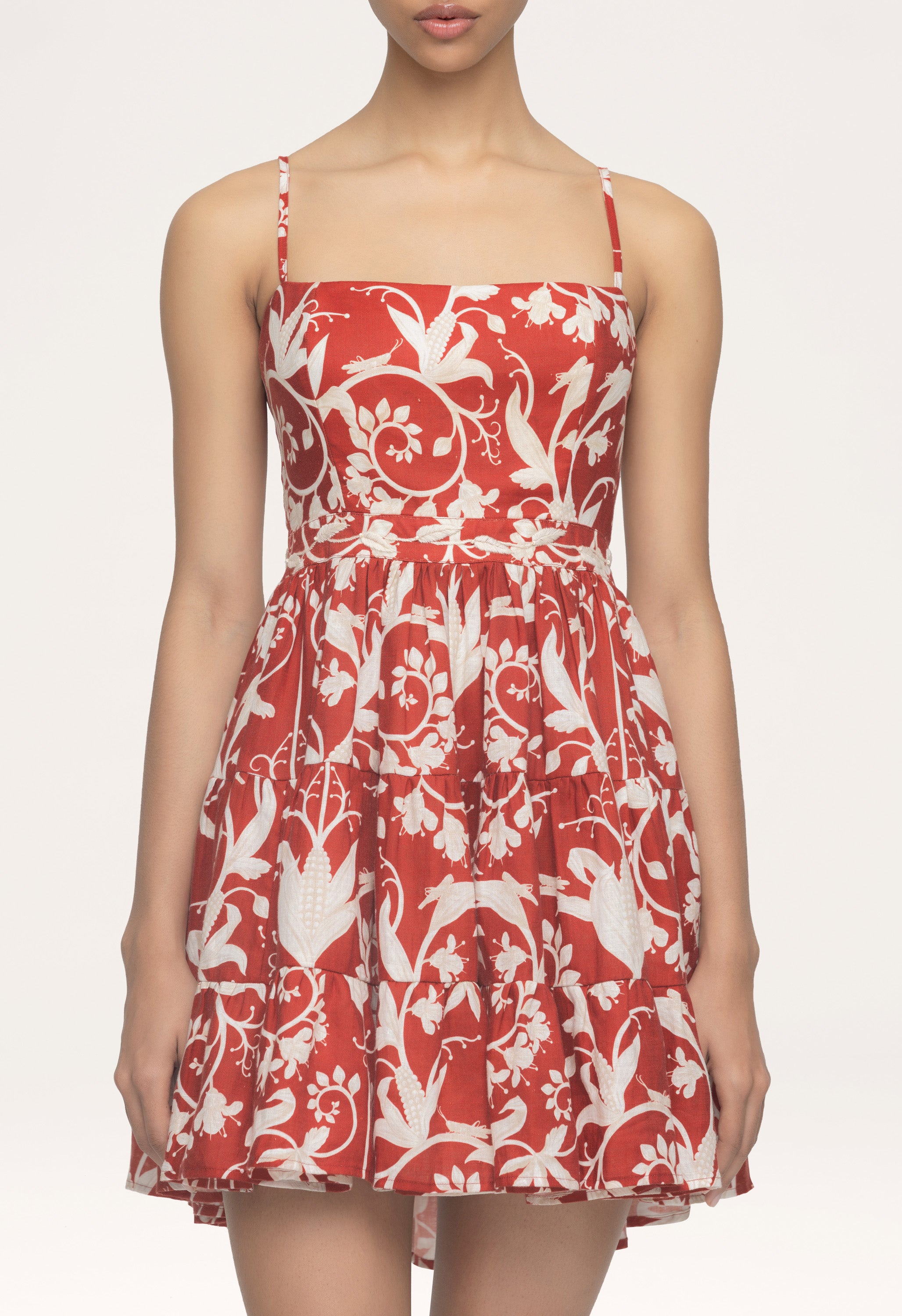 Lima Maiz Hand-Embroidered Mini Dress | Agua by Agua Bendita AGUA by Agua Bendita International Lima Maiz Hand-Embroidered Mini Dress | Agua by Agua Bendita AGUA by Agua Bendita International