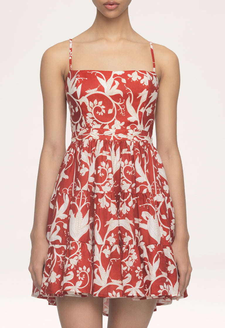 Lima-Maiz-hand-Embroidered-Mini-Dress-14195 - 4