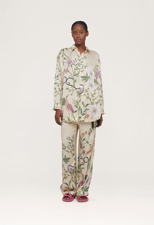 Main image -   Memoria-Paraiso-Viscose-Trousers-12609 