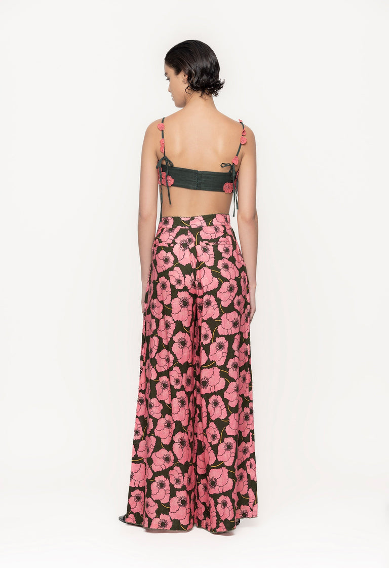 Pensamiento-Botanico-Rosa-3d-Embroidered-Top-11244 - 2