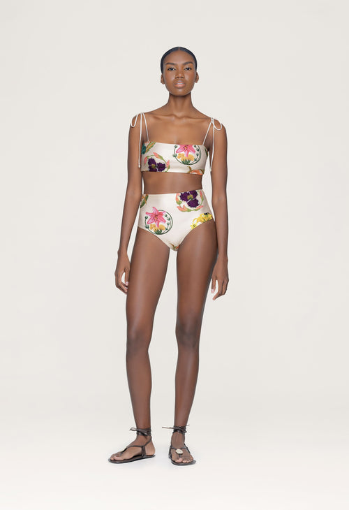 Hand-Embroidered Swimwear  Agua by Agua Bendita – Agua by Agua